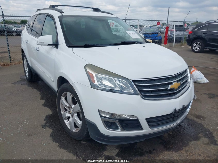 2016 Chevrolet Traverse VIN 1GNKRGKD0GJ187095 IAAI salvage auction — LEFT SIDE, Salvage Title, sold $1,750 on 2026-07-15 (photo 1)
