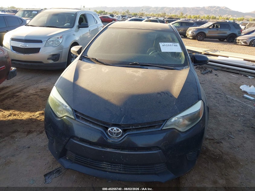 2015 Toyota Corolla VIN 5YFBURHE6FP342536 IAAI salvage auction — NORMAL WEAR, Clear-Dealer Only (Arizona), sold $1,800 on 2026-07-09 (photo 6)