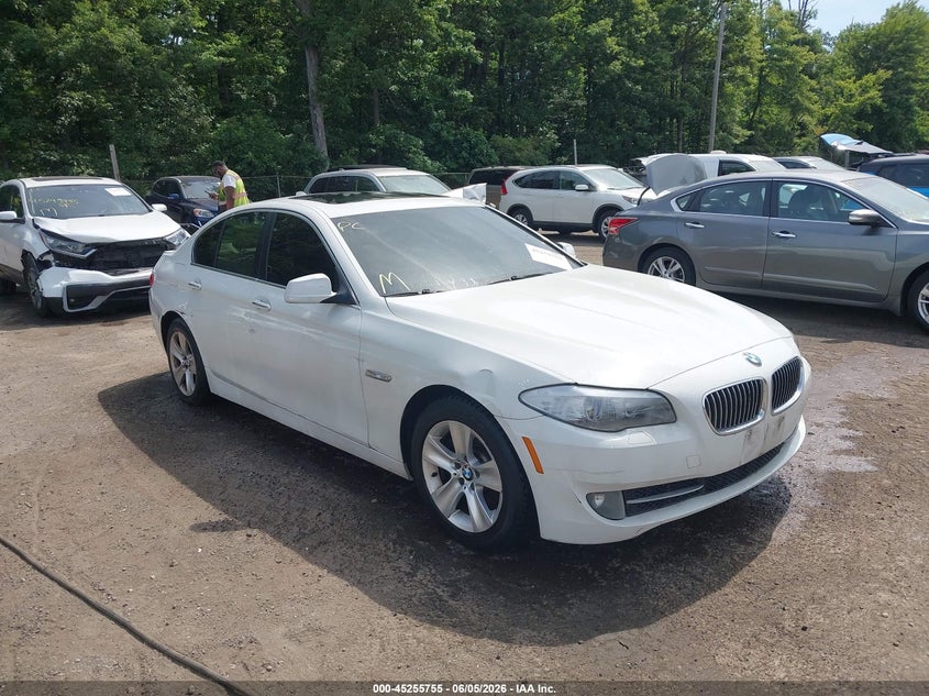 2013 BMW 5er VIN WBAXH5C5XDDW13511 IAAI salvage auction — LEFT REAR, Salvage Title, sold $1,150 on 2026-07-08 (photo 1)