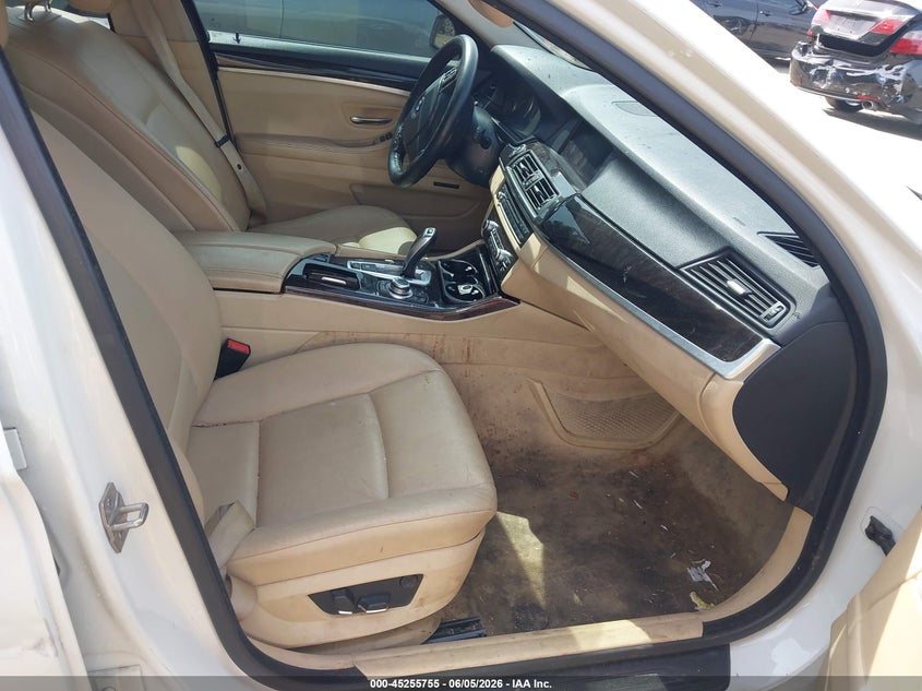 2013 BMW 5er VIN WBAXH5C5XDDW13511 IAAI salvage auction — LEFT REAR, Salvage Title, sold $1,150 on 2026-07-08 (photo 5)