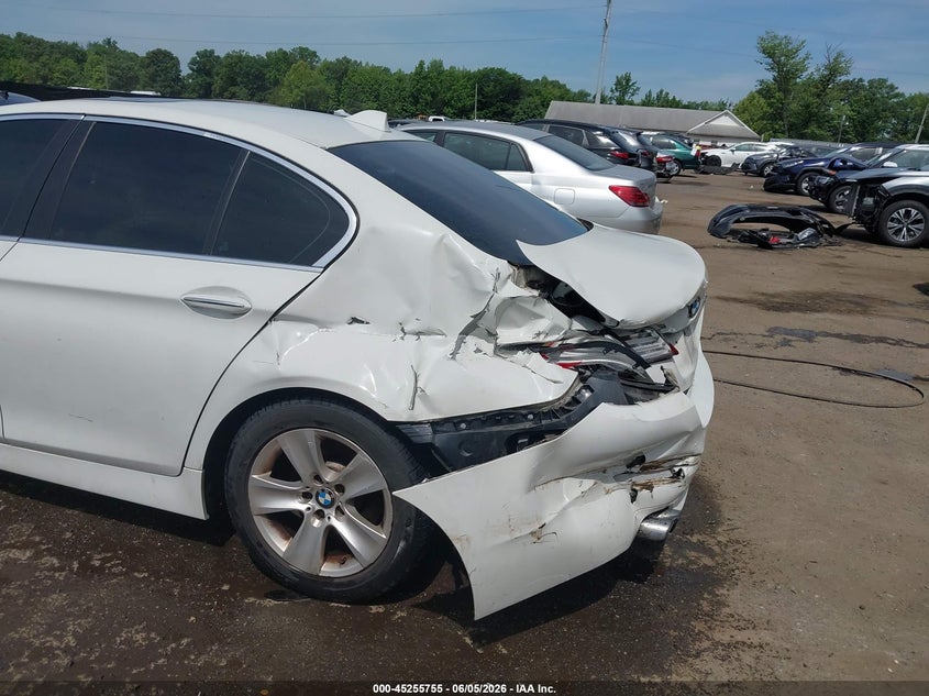2013 BMW 5er VIN WBAXH5C5XDDW13511 IAAI salvage auction — LEFT REAR, Salvage Title, sold $1,150 on 2026-07-08 (photo 6)