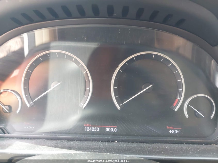 2013 BMW 5er VIN WBAXH5C5XDDW13511 IAAI salvage auction — LEFT REAR, Salvage Title, sold $1,150 on 2026-07-08 (photo 7)