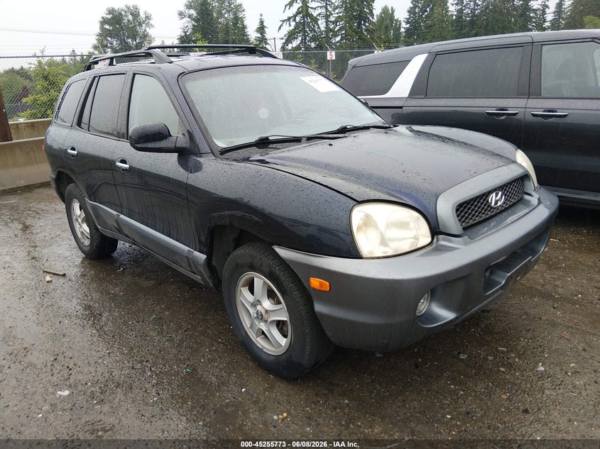 2004 Hyundai Santa fe VIN KM8SC13E64U741311 IAAI salvage auction — FRONT END, Bill Of Sale (Washington), sold $325 on 2026-07-08 (photo 1)