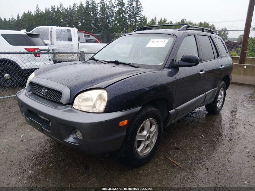 2004 Hyundai Santa fe VIN KM8SC13E64U741311 IAAI salvage auction — FRONT END, Bill Of Sale (Washington), sold $325 on 2026-07-08 (photo 2)
