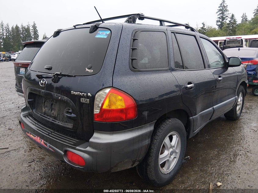 2004 Hyundai Santa fe VIN KM8SC13E64U741311 IAAI salvage auction — FRONT END, Bill Of Sale (Washington), sold $325 on 2026-07-08 (photo 4)