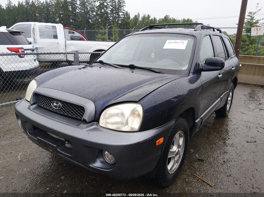 2004 Hyundai Santa fe VIN KM8SC13E64U741311 IAAI salvage auction — FRONT END, Bill Of Sale (Washington), sold $325 on 2026-07-08 (photo 6)