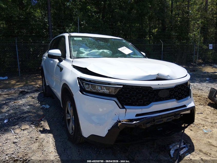 2021 Kia Sorento VIN 5XYRG4LC5MG024598 IAAI salvage auction — RIGHT FRONT, Salvage (South Carolina), sold $25 on 2026-07-21 (photo 6)