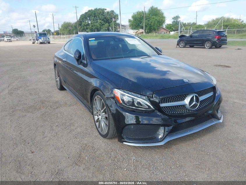 2017 Mercedes-benz C-klasse VIN WDDWJ4JB0HF439292 IAAI salvage auction — RIGHT FRONT, Salvage Title, sold $5,100 on 2026-08-18 (photo 6)