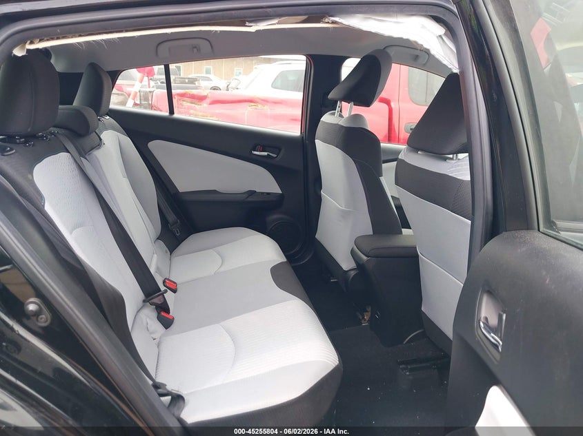 2016 Toyota Prius VIN JTDKARFU1G3504876 IAAI salvage auction — RIGHT REAR, Clear (Oklahoma), sold $3,650 on 2026-07-29 (photo 8)