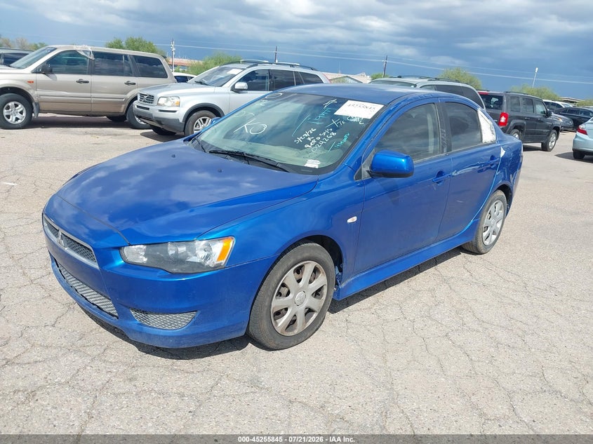 2012 Mitsubishi Lancer VIN JA32U2FU8CU024268 IAAI salvage auction — REAR END, Clear (Arizona), sold $175 on 2026-07-30 (photo 2)