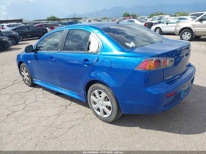 2012 Mitsubishi Lancer VIN JA32U2FU8CU024268 IAAI salvage auction — REAR END, Clear (Arizona), sold $175 on 2026-07-30 (photo 3)