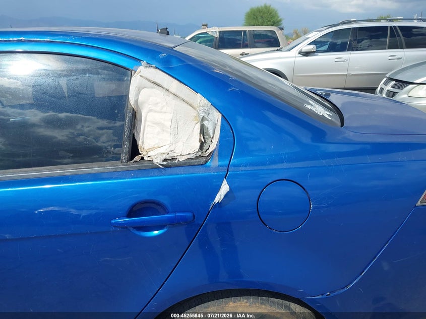 2012 Mitsubishi Lancer VIN JA32U2FU8CU024268 IAAI salvage auction — REAR END, Clear (Arizona), sold $175 on 2026-07-30 (photo 6)