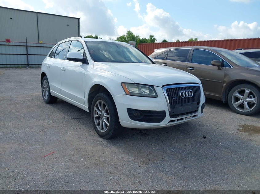 2011 Audi Q5 VIN WA1CFAFP8BA089765 IAAI salvage auction — FRONT & REAR, Original (Texas), sold $350 on 2026-07-15 (photo 1)