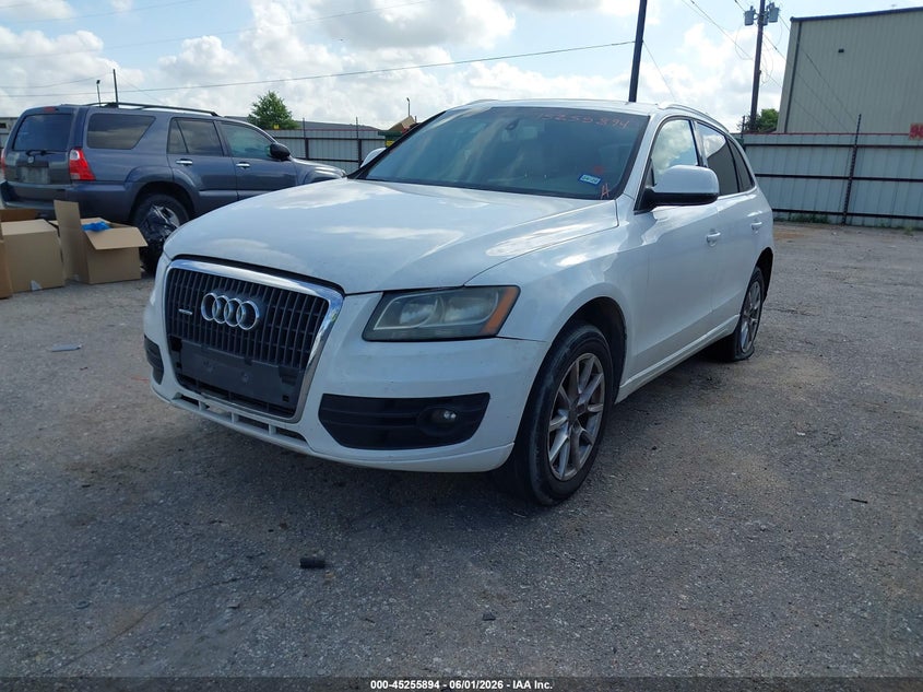 2011 Audi Q5 VIN WA1CFAFP8BA089765 IAAI salvage auction — FRONT & REAR, Original (Texas), sold $350 on 2026-07-15 (photo 2)