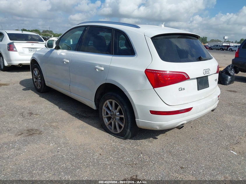2011 Audi Q5 VIN WA1CFAFP8BA089765 IAAI salvage auction — FRONT & REAR, Original (Texas), sold $350 on 2026-07-15 (photo 3)
