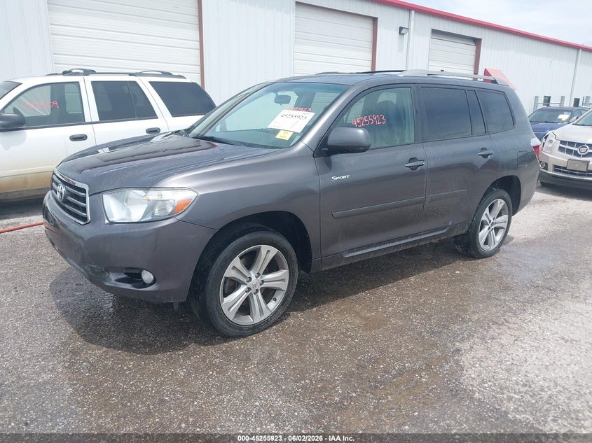 2008 Toyota Highlander VIN JTEES43A382002719 IAAI salvage auction — FRONT END, Clear (Kansas), sold $1,400 on 2026-07-24 (photo 2)