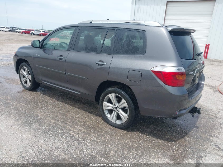 2008 Toyota Highlander VIN JTEES43A382002719 IAAI salvage auction — FRONT END, Clear (Kansas), sold $1,400 on 2026-07-24 (photo 3)
