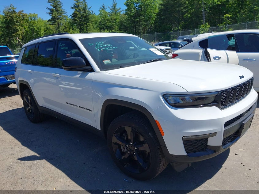 2025 Jeep Grand Cherokee L VIN 1C4RJKBG8S8663508 — IAAI salvage auction photo