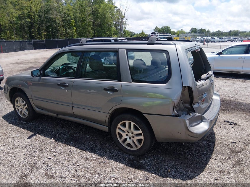 2006 Subaru Forester VIN JF1SG63646G714095 IAAI salvage auction — REAR END, Salvage (South Carolina), sold $225 on 2026-07-22 (photo 3)