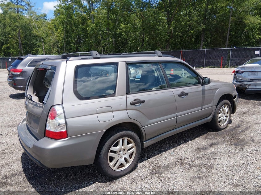 2006 Subaru Forester VIN JF1SG63646G714095 IAAI salvage auction — REAR END, Salvage (South Carolina), sold $225 on 2026-07-22 (photo 4)