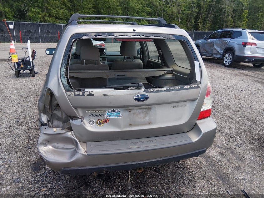 2006 Subaru Forester VIN JF1SG63646G714095 IAAI salvage auction — REAR END, Salvage (South Carolina), sold $225 on 2026-07-22 (photo 6)