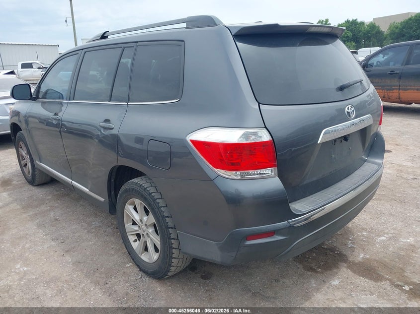 2011 Toyota Highlander VIN 5TDZA3EH7BS014515 IAAI salvage auction — HAIL, Clear (Oklahoma), sold $4,850 on 2026-07-15 (photo 3)
