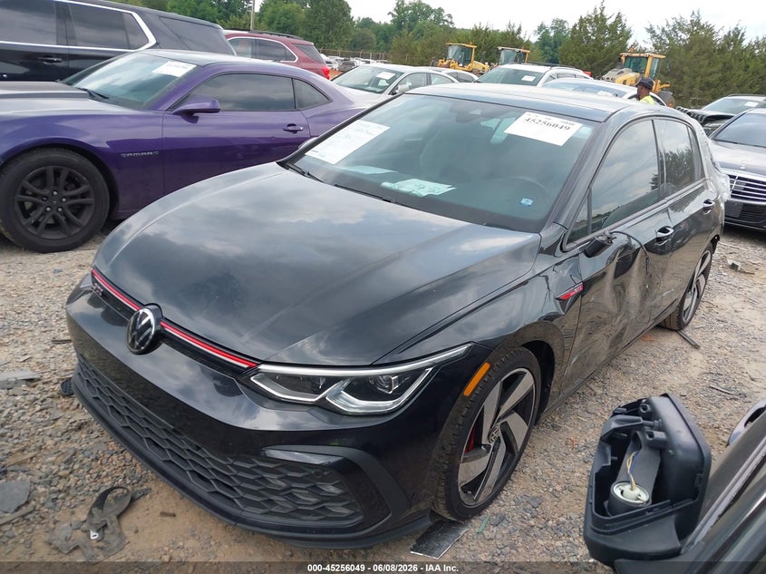 2023 Volkswagen Golf gti VIN WVW2A7CD3PW154691 IAAI salvage auction — REAR END, Salvage Title, sold $6,100 on 2026-07-09 (photo 2)