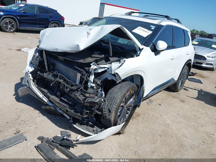 2026 Nissan Rogue VIN JN8BT3DD7TW295862 IAAI salvage auction — FRONT END, Salvage (Texas), sold $5,700 on 2026-07-21 (photo 2)