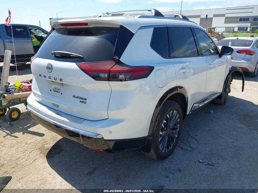 2026 Nissan Rogue VIN JN8BT3DD7TW295862 IAAI salvage auction — FRONT END, Salvage (Texas), sold $5,700 on 2026-07-21 (photo 4)