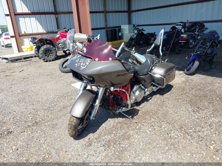 2023 Harley-davidson Road glide VIN 1HD1KTP18PB600826 IAAI salvage auction — LEFT & RIGHT, Salvage Title, sold $5,000 on 2026-09-29 (photo 1)
