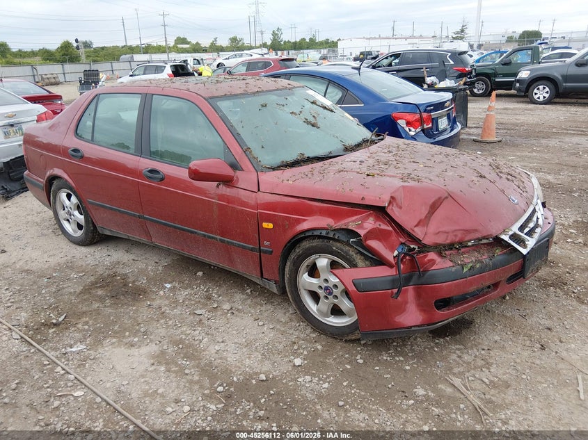1999 Saab 9-5 VIN YS3EF48E8X3004925 IAAI salvage auction — FRONT END, Salvage (Ohio), sold $300 on 2026-07-16 (photo 1)