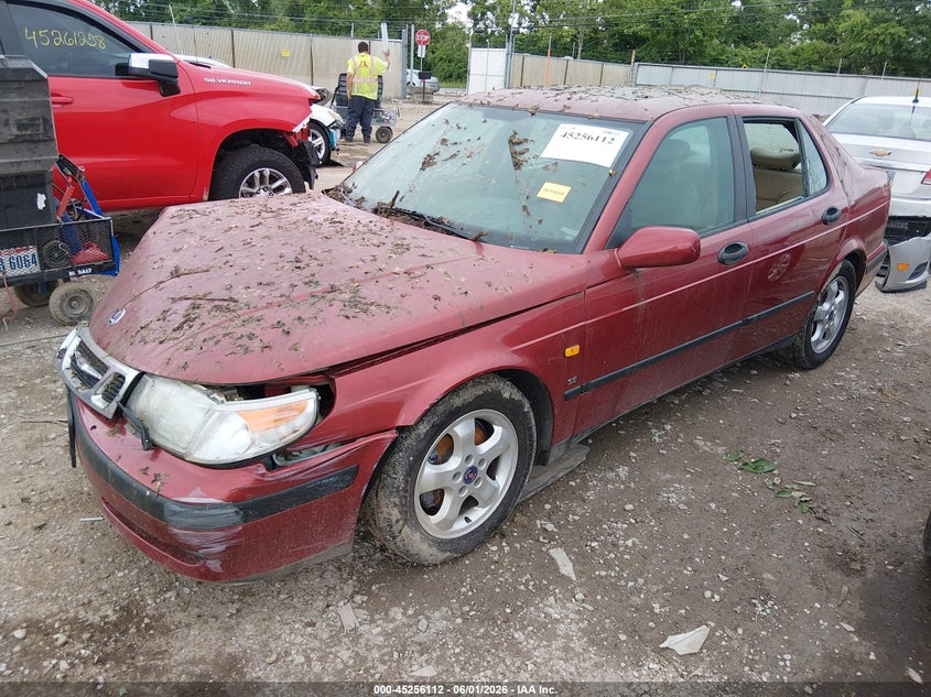 1999 Saab 9-5 VIN YS3EF48E8X3004925 IAAI salvage auction — FRONT END, Salvage (Ohio), sold $300 on 2026-07-16 (photo 2)
