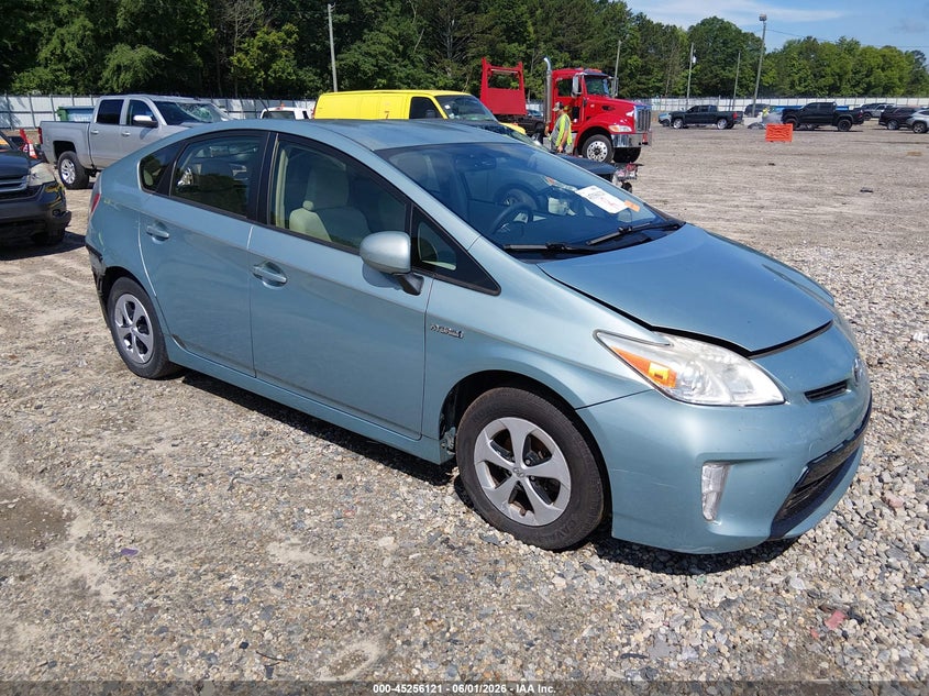 2013 Toyota Prius VIN JTDKN3DU8D5694079 IAAI salvage auction — FRONT & REAR, Salvage Title, sold $1,550 on 2026-07-09 (photo 1)