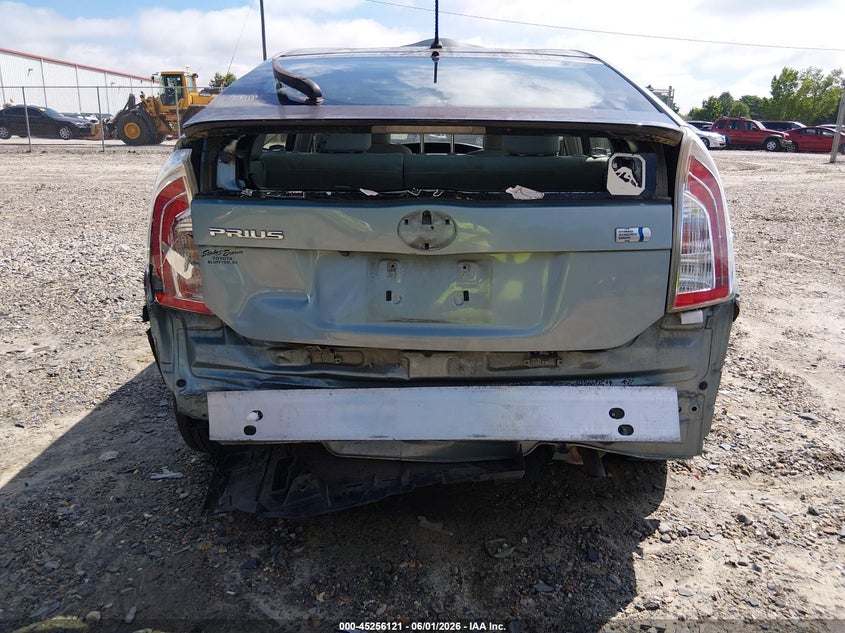 2013 Toyota Prius VIN JTDKN3DU8D5694079 IAAI salvage auction — FRONT & REAR, Salvage Title, sold $1,550 on 2026-07-09 (photo 6)
