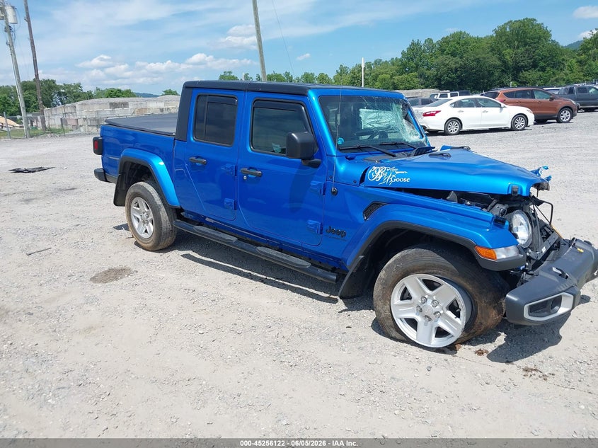 2023 Jeep Gladiator VIN 1C6HJTAG3PL516611 IAAI salvage auction — FRONT END, Salvage Title, sold $6,100 on 2026-07-19 (photo 1)