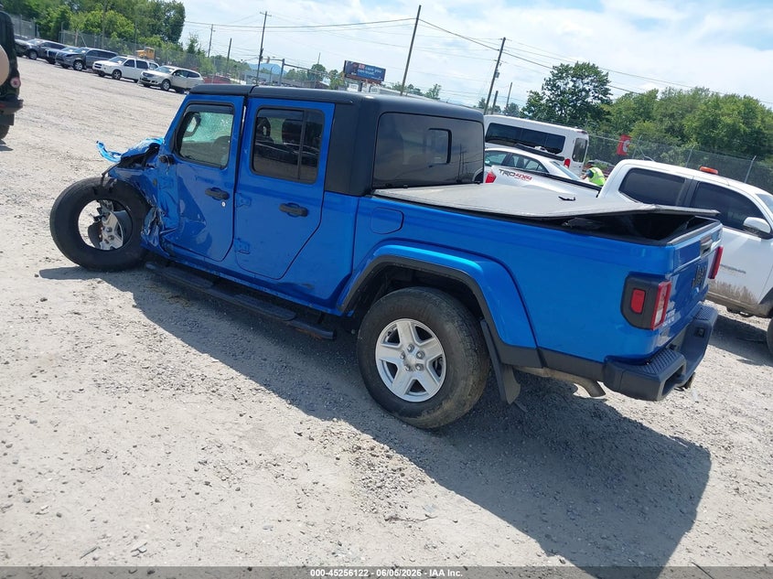 2023 Jeep Gladiator VIN 1C6HJTAG3PL516611 IAAI salvage auction — FRONT END, Salvage Title, sold $6,100 on 2026-07-19 (photo 3)