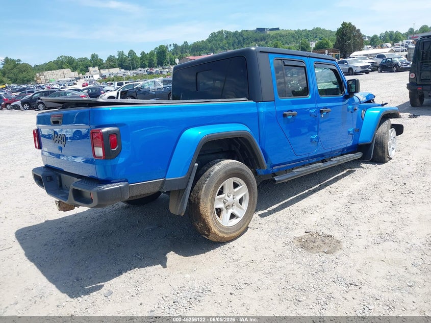 2023 Jeep Gladiator VIN 1C6HJTAG3PL516611 IAAI salvage auction — FRONT END, Salvage Title, sold $6,100 on 2026-07-19 (photo 4)