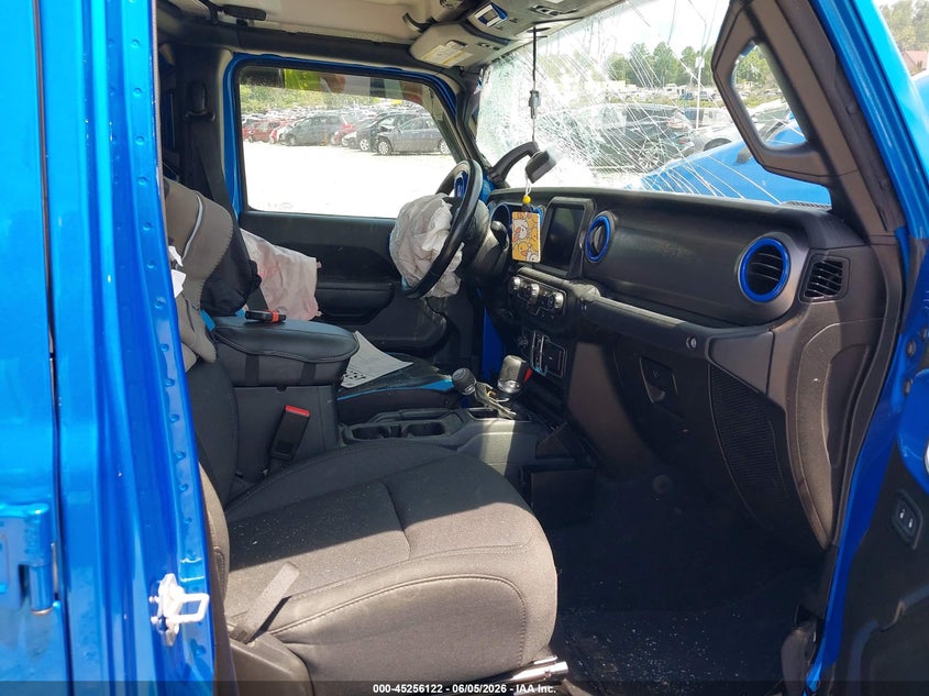 2023 Jeep Gladiator VIN 1C6HJTAG3PL516611 IAAI salvage auction — FRONT END, Salvage Title, sold $6,100 on 2026-07-19 (photo 5)