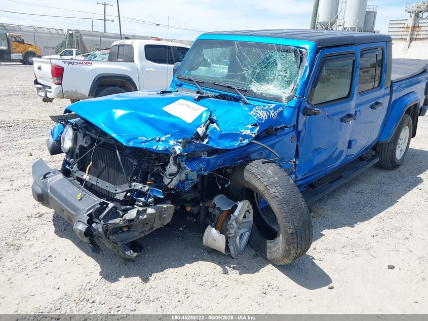 2023 Jeep Gladiator VIN 1C6HJTAG3PL516611 IAAI salvage auction — FRONT END, Salvage Title, sold $6,100 on 2026-07-19 (photo 6)