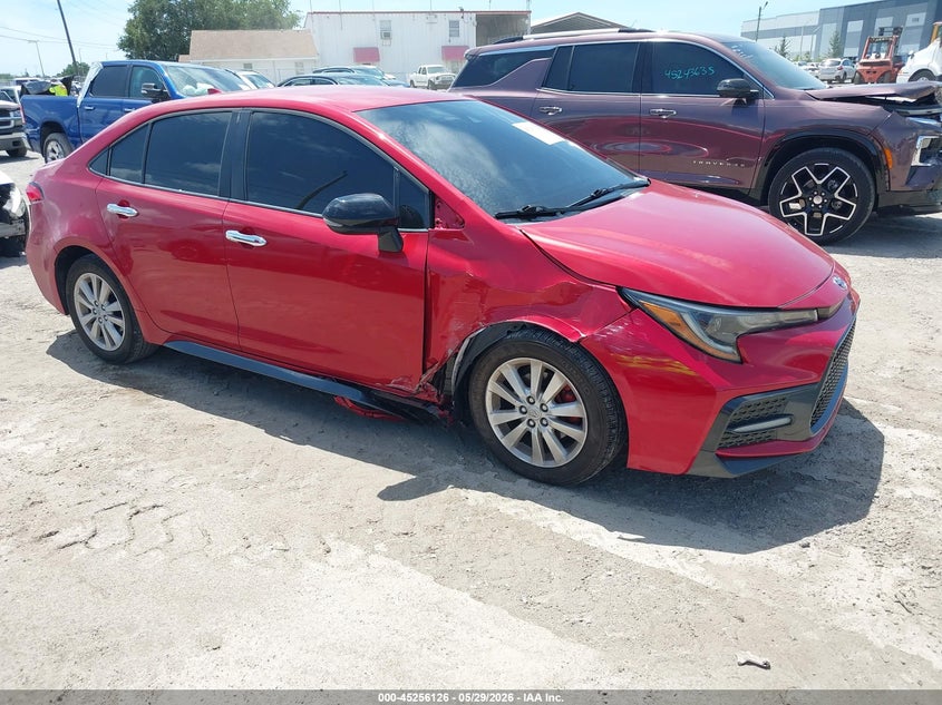 2021 Toyota Corolla VIN 5YFS4MCE7MP089993 IAAI salvage auction — RIGHT SIDE, Salvage Title, sold $4,050 on 2026-07-21 (photo 1)
