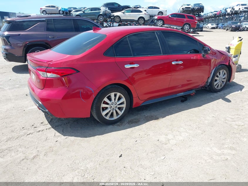 2021 Toyota Corolla VIN 5YFS4MCE7MP089993 IAAI salvage auction — RIGHT SIDE, Salvage Title, sold $4,050 on 2026-07-21 (photo 4)