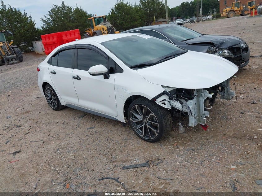 2021 Toyota Corolla VIN 5YFS4MCE7MP085491 IAAI salvage auction — FRONT END, Salvage (North Carolina), sold $3,300 on 2026-07-31 (photo 1)