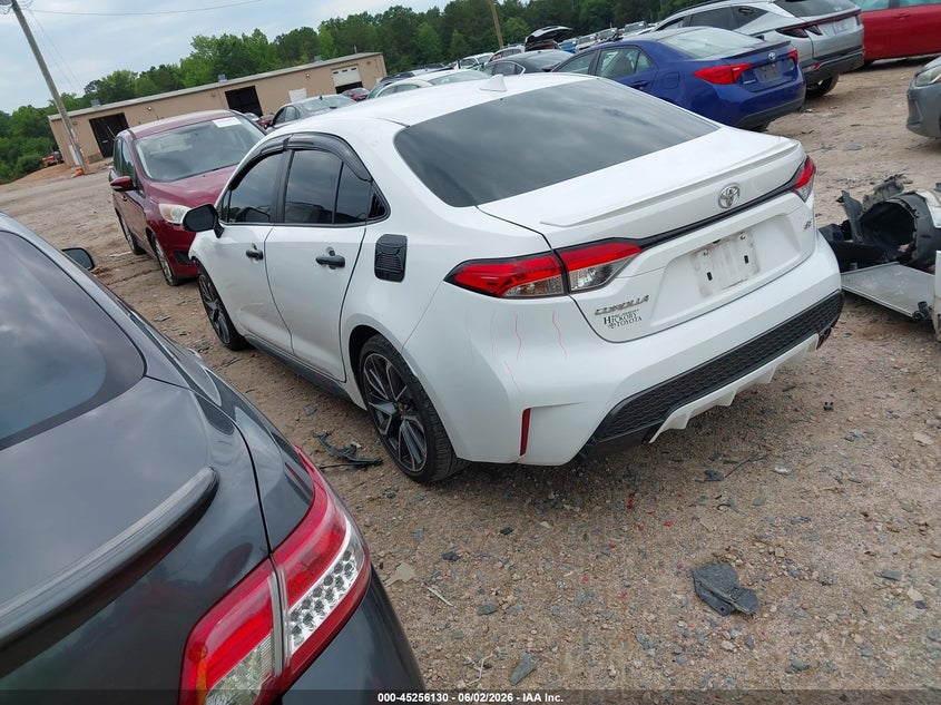 2021 Toyota Corolla VIN 5YFS4MCE7MP085491 IAAI salvage auction — FRONT END, Salvage (North Carolina), sold $3,300 on 2026-07-31 (photo 3)