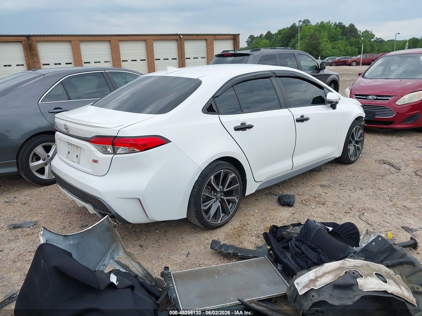2021 Toyota Corolla VIN 5YFS4MCE7MP085491 IAAI salvage auction — FRONT END, Salvage (North Carolina), sold $3,300 on 2026-07-31 (photo 4)