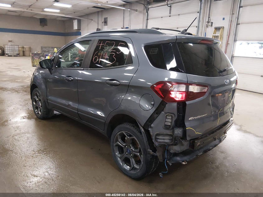 2018 Ford Ecosport VIN MAJ6P1CL7JC185669 IAAI salvage auction — REAR END, Salvage Title, sold $950 on 2026-07-20 (photo 3)