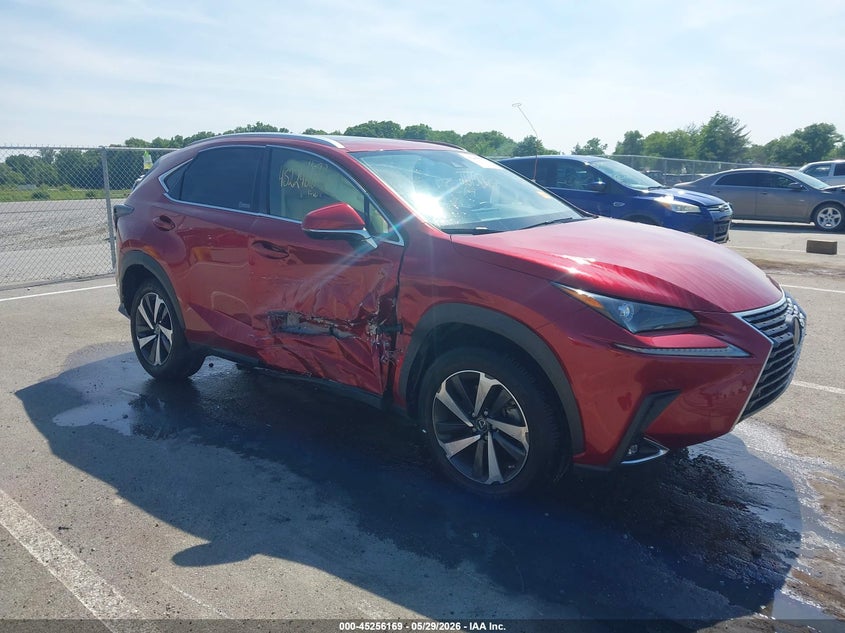2021 Lexus Nx VIN JTJGARDZ8M5029082 IAAI salvage auction — RIGHT SIDE, Salvage Title, sold $13,775 on 2026-07-20 (photo 1)