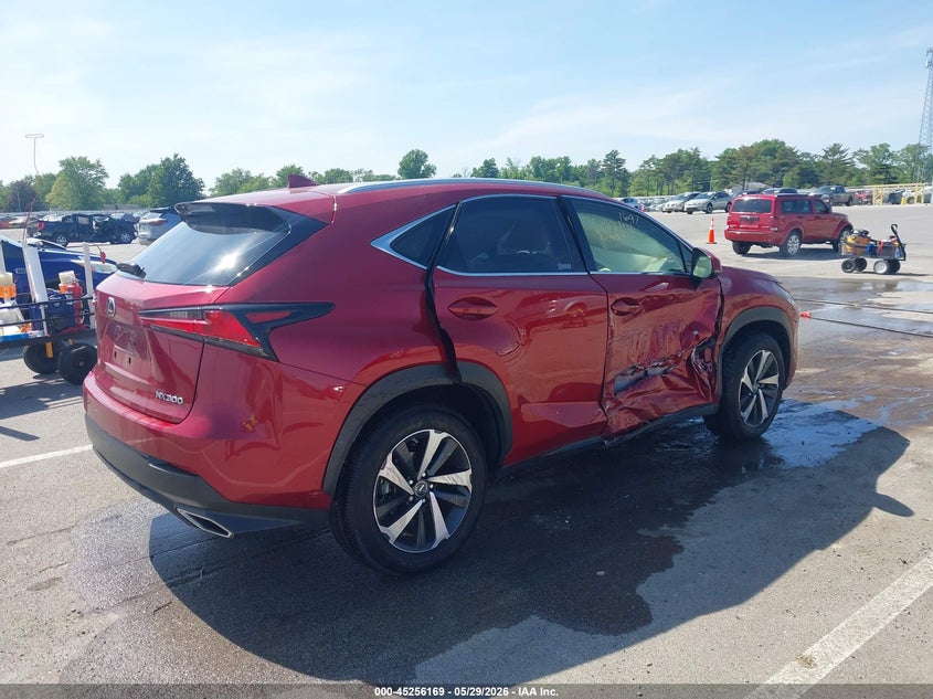2021 Lexus Nx VIN JTJGARDZ8M5029082 IAAI salvage auction — RIGHT SIDE, Salvage Title, sold $13,775 on 2026-07-20 (photo 4)