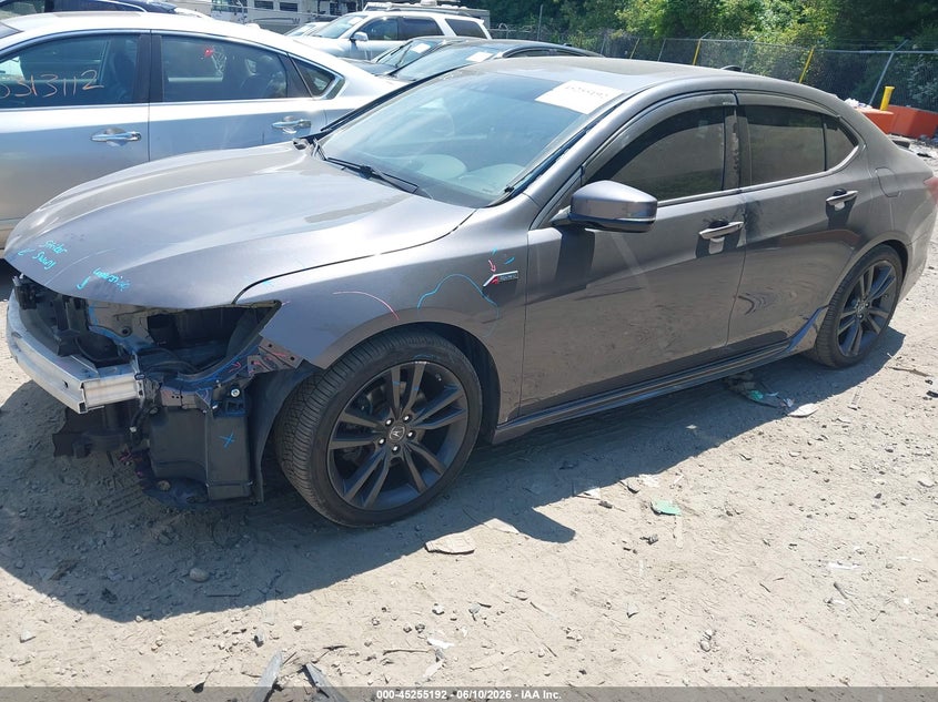 2020 Acura Tlx VIN 19UUB1F62LA013653 IAAI salvage auction — FRONT END, Salvage Title, sold $5,400 on 2026-07-25 (photo 2)