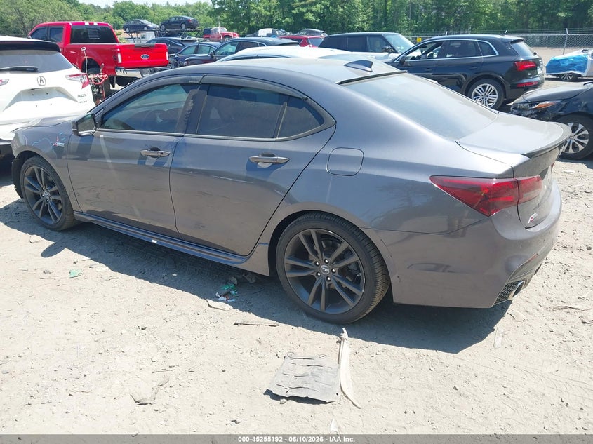 2020 Acura Tlx VIN 19UUB1F62LA013653 IAAI salvage auction — FRONT END, Salvage Title, sold $5,400 on 2026-07-25 (photo 3)