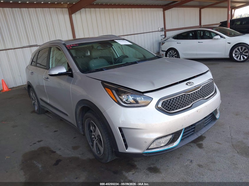 2019 Kia Niro VIN KNDCC3LD2K5267120 IAAI salvage auction — LEFT REAR, Salvage Title, sold $3,550 on 2026-07-23 (photo 1)